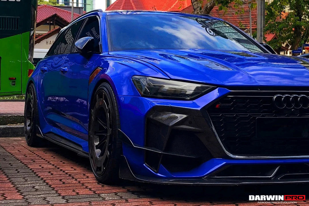 Kit de carrocería de fibra de carbono DarwinPRO 2019-2025 para Audi RS6 Avant C8 y RS7 C8 Quattro IMP Performance Part