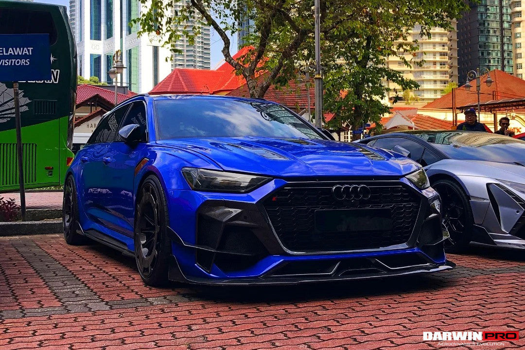 Kit de carrocería de fibra de carbono DarwinPRO 2019-2025 para Audi RS6 Avant C8 y RS7 C8 Quattro IMP Performance Part