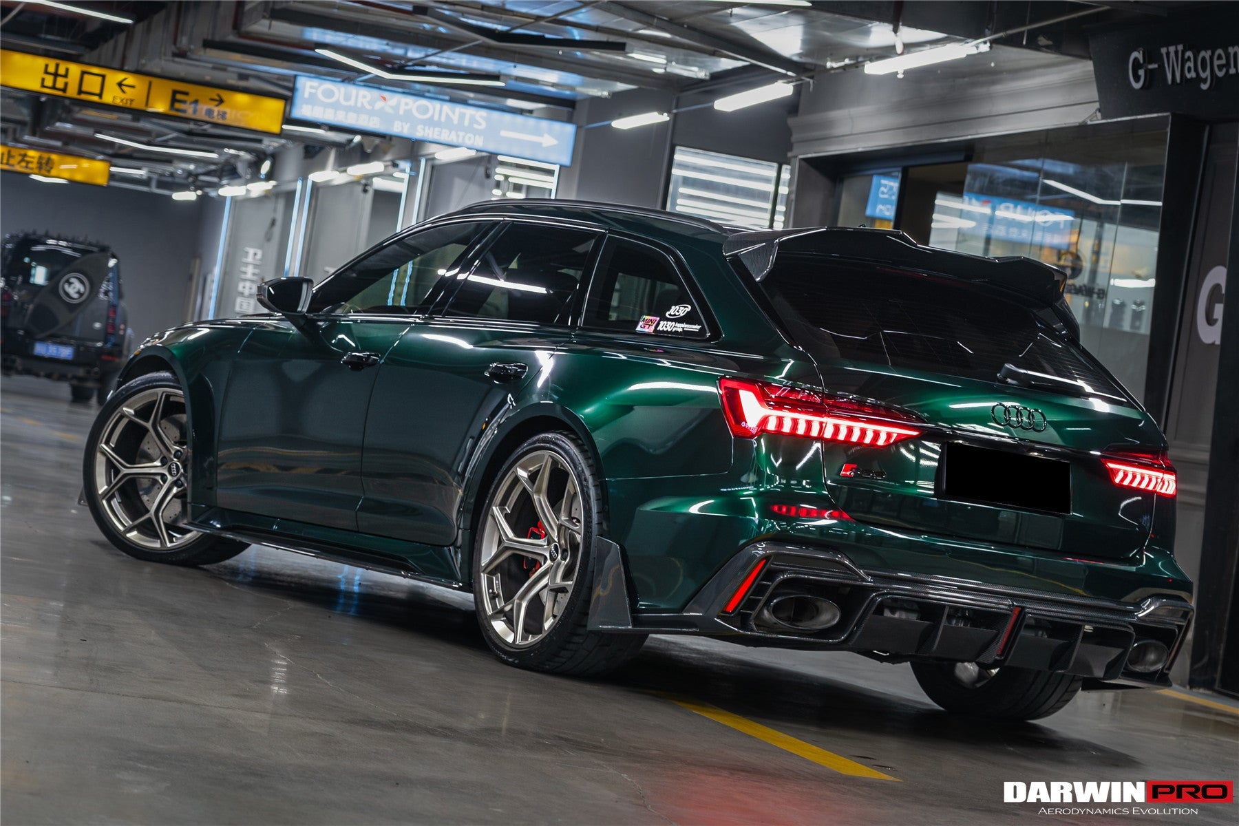 Difusor trasero DarwinPRO IMP Performance Ver.2 | Audi RS6 Avant C8 RS7 C8 Quattro 2019-2025