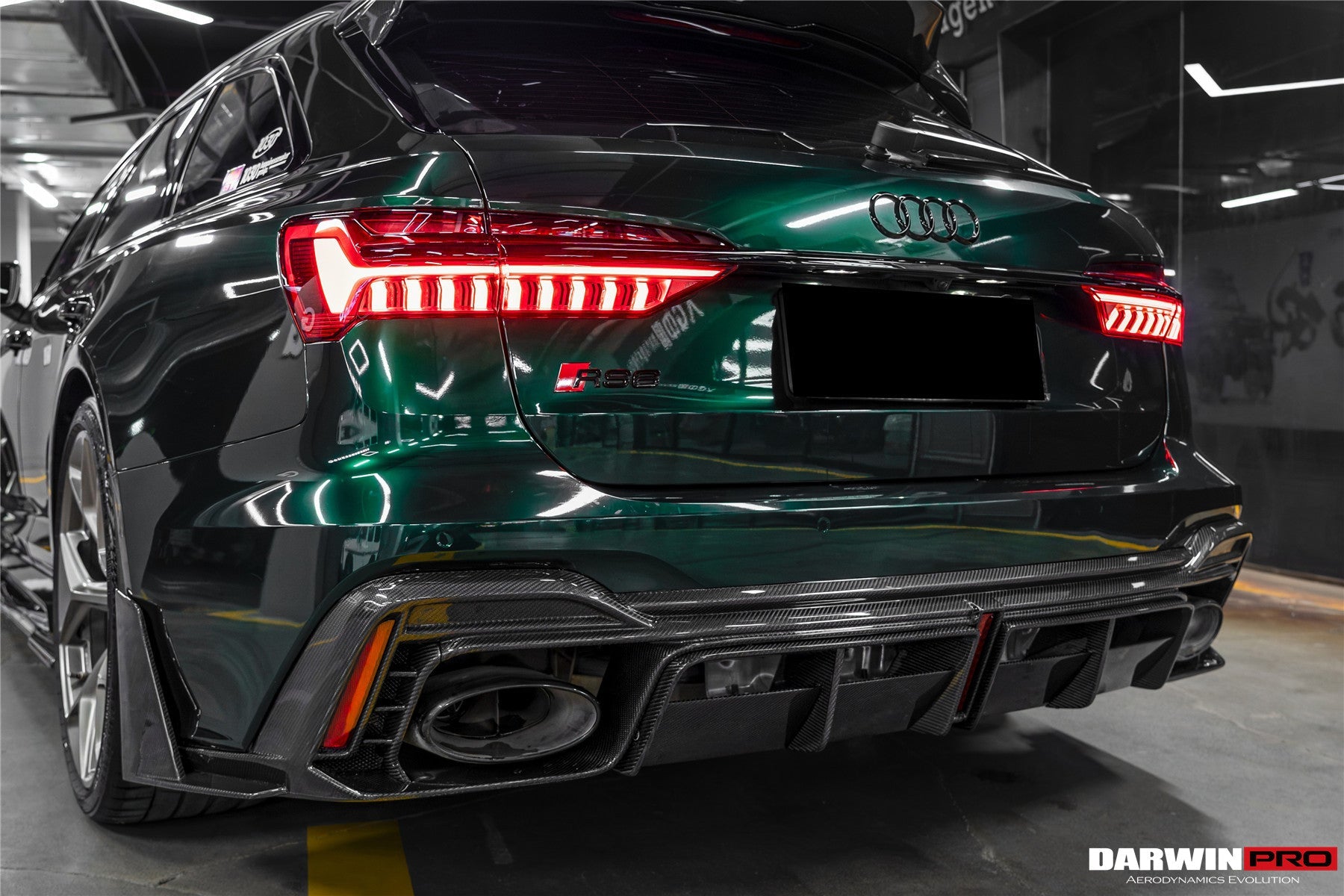 Difusor trasero DarwinPRO IMP Performance Ver.2 | Audi RS6 Avant C8 RS7 C8 Quattro 2019-2025