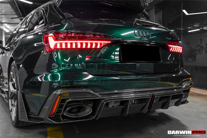 Difusor trasero DarwinPRO IMP Performance Ver.2 | Audi RS6 Avant C8 RS7 C8 Quattro 2019-2025