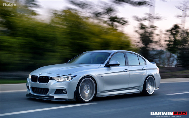 Faldones laterales de fibra de carbono DarwinPRO para BMW Serie 3 F35 M-Tech GV (2013-2019)