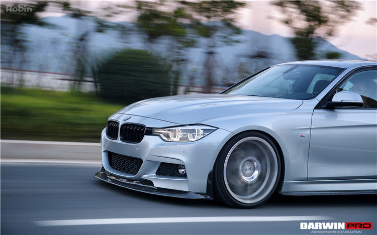 DarwinPRO 2013-2019 BMW 3 Series F30 F35 M-Tech GV Style Carbon Fiber Front Lip