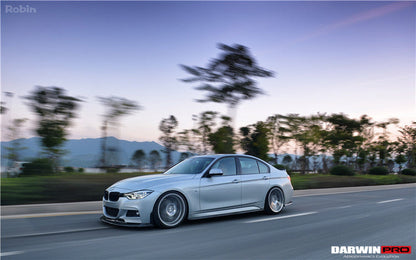 DarwinPRO 2013-2019 BMW 3 Series F30 F35 M-Tech GV Style Carbon Fiber Front Lip