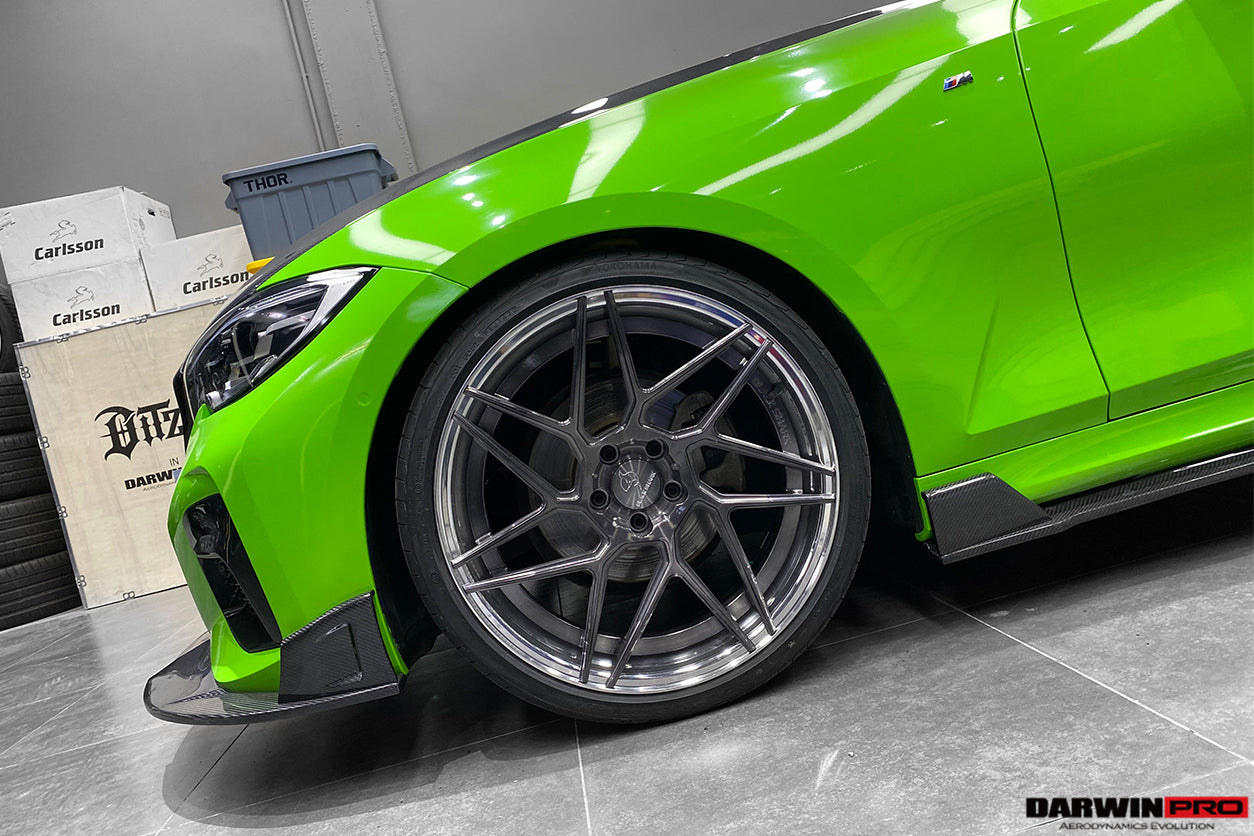 DarwinPRO 2019-2022 BMW 3 Series G20  G28 BKSS Style Carbon Fiber Front Lip