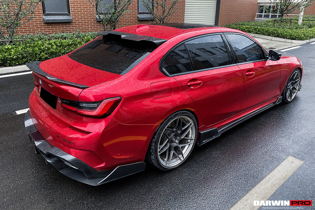 DarwinPRO 2019-2022 BMW 3 Series G20  G28 BKSS Style Carbon Fiber Rear Diffuser