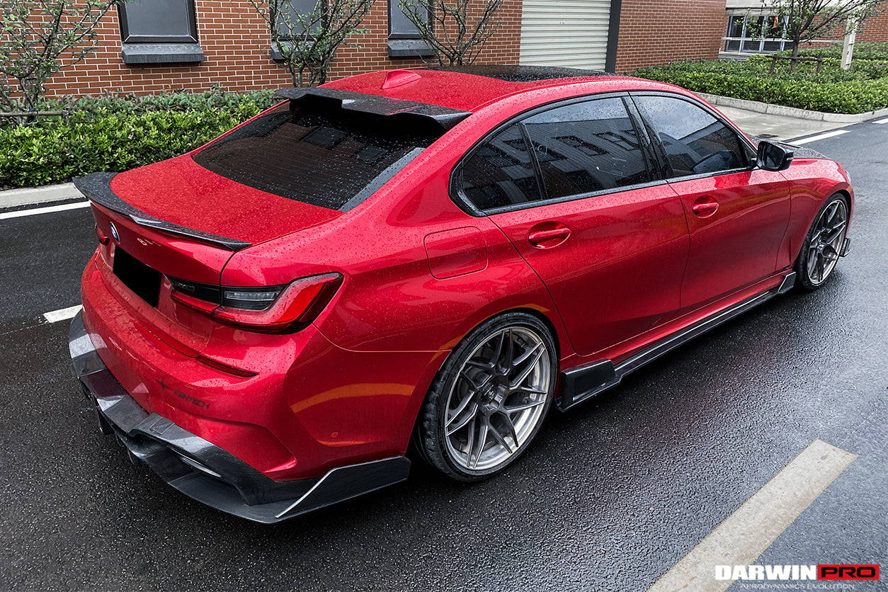 DarwinPRO 2019-2022 BMW 3 Series G20  G28 BKSS Style Carbon Fiber Rear Diffuser