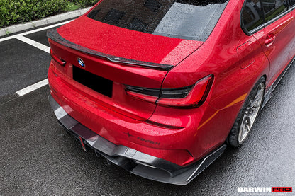 DarwinPRO 2019-2022 BMW 3 Series G20  G28 BKSS Style Carbon Fiber Rear Diffuser