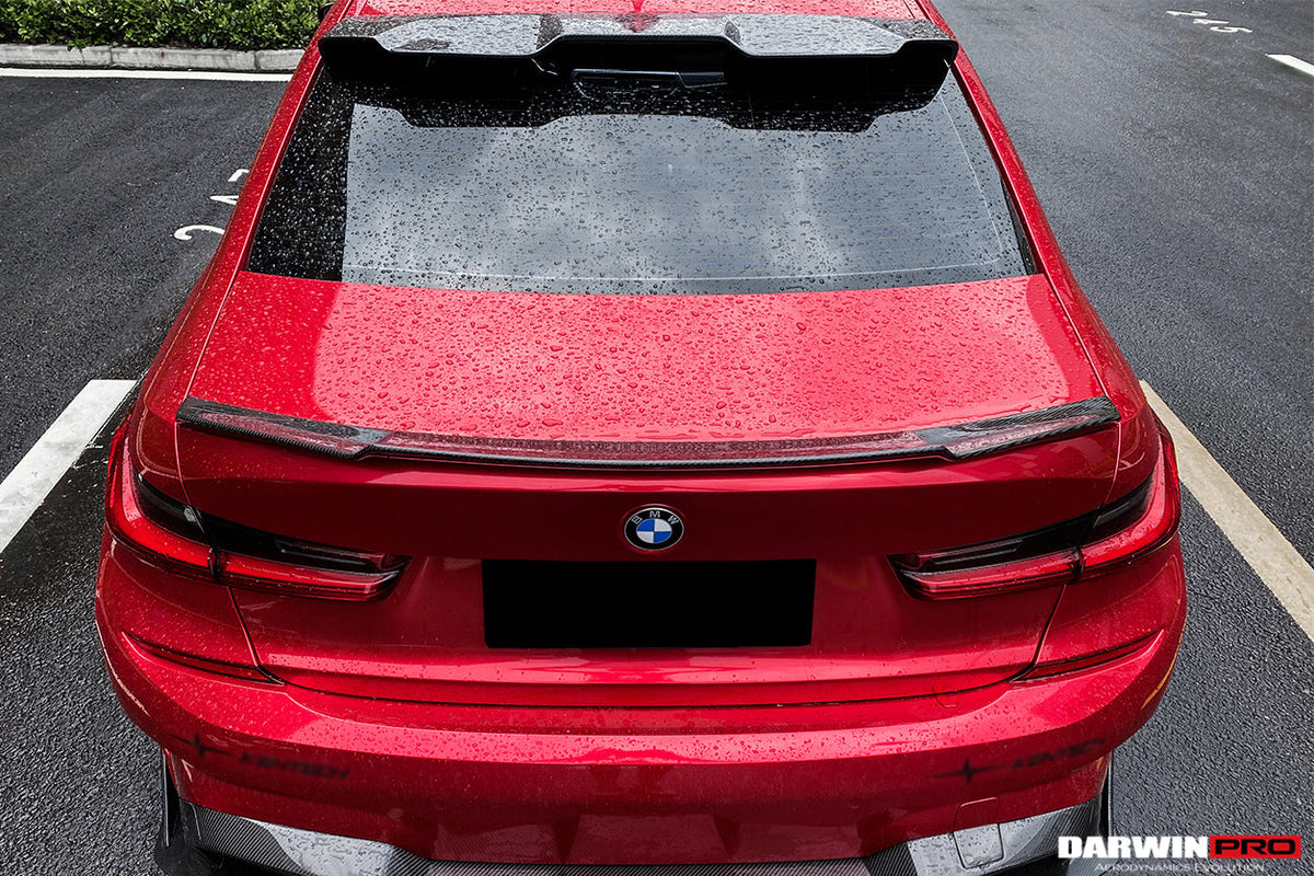 DarwinPRO 2019-2024 BMW 3 Series G20&G28&G80 M3 BKSS Style Carbon Fiber Trunk Spoiler