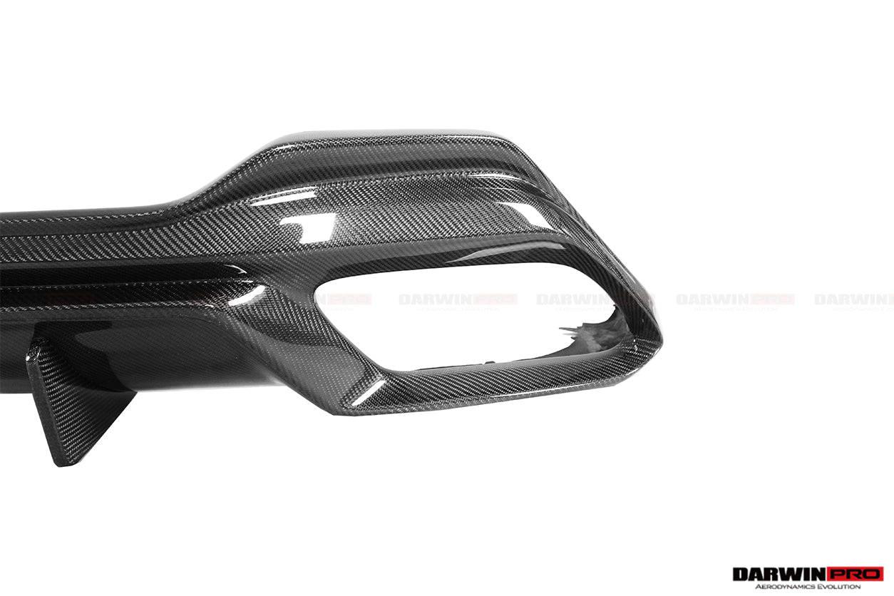 DarwinPRO 2018-2025 BMW 8 Series G14 Convertible  G15 Coupe  G16 4DR-Gran Coupe 840i  M850i IMP Performance Carbon Fiber Rear Diffuser