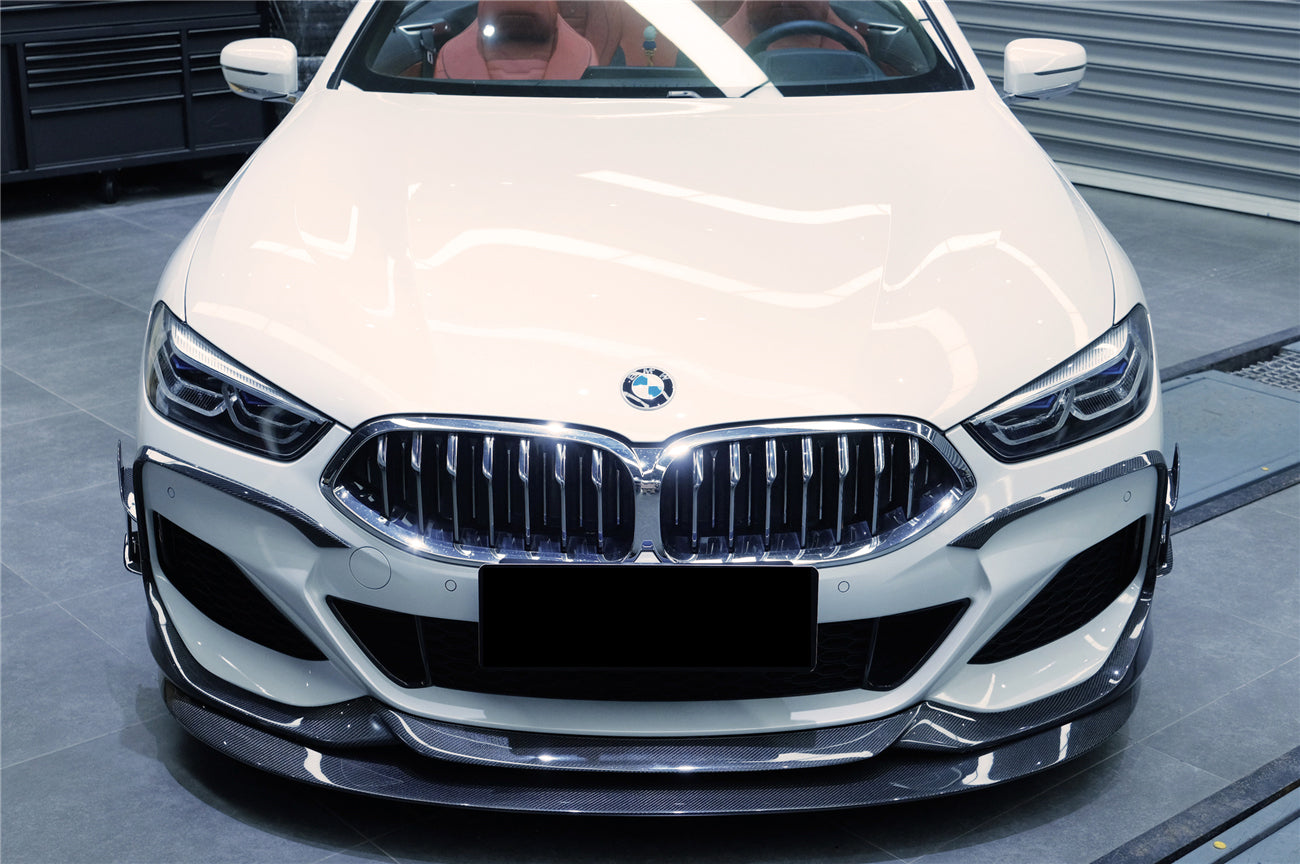 DarwinPRO 2018-2025 BMW 8 Series G14 Convertible  G15 Coupe  G16 4DR-Gran Coupe 840i  M850I IMP Performance Carbon Fiber Front Lip