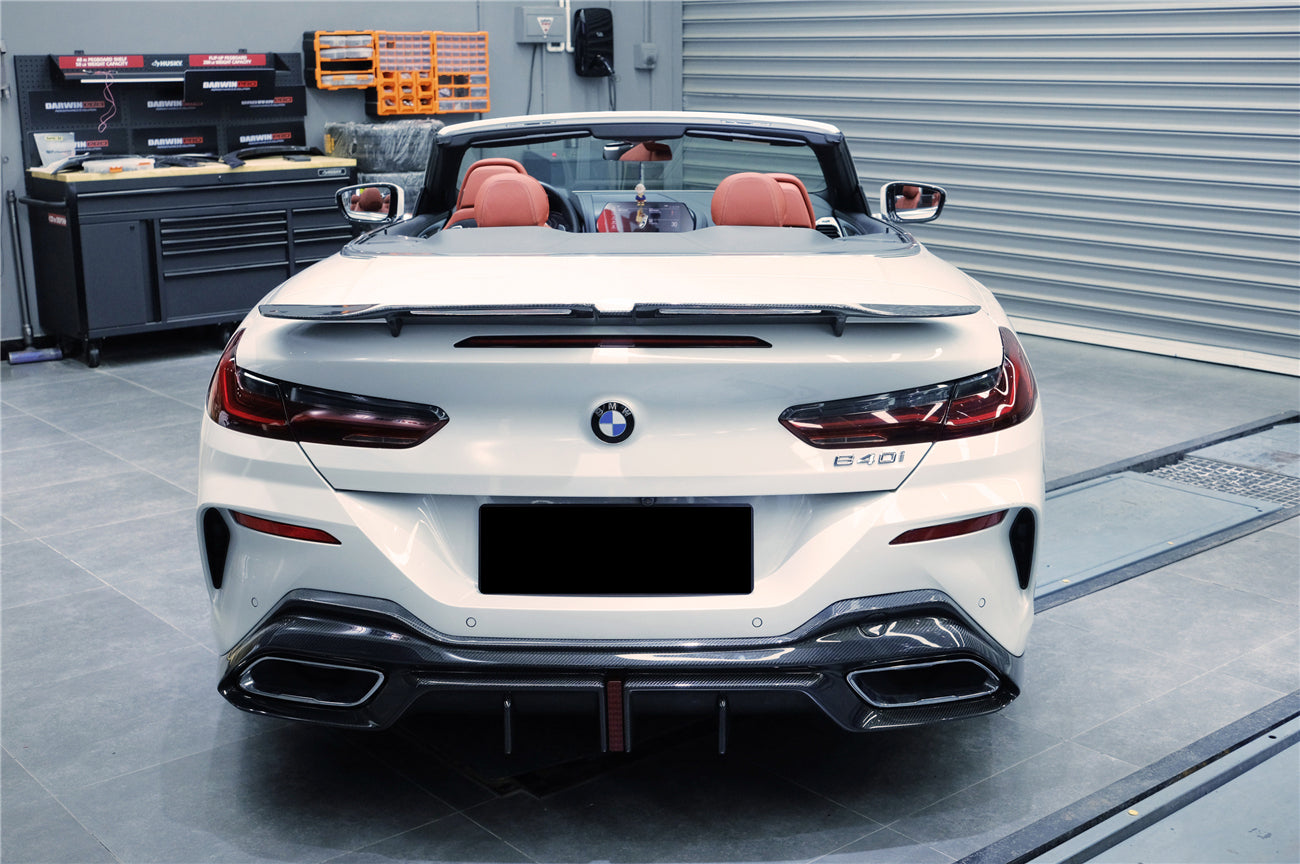 DarwinPRO 2018-2025 BMW 8 Series G14 M8 F91 Convertible IMP Performance Carbon Fiber Spoiler Wing