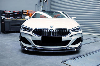 DarwinPRO 2018-2025 BMW 8 Series G14 Convertible  G15 Coupe  G16 4DR-Gran Coupe 840i M850i IMP Performance Carbon Fiber Front Bumper Canards
