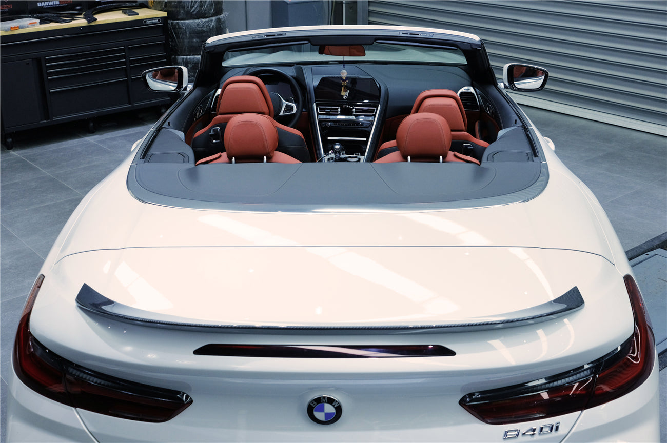 Alerón de maletero DarwinPRO IMP Performance de fibra de carbono para BMW Serie 8 G14 M8 F91 Convertible (2018-2025)