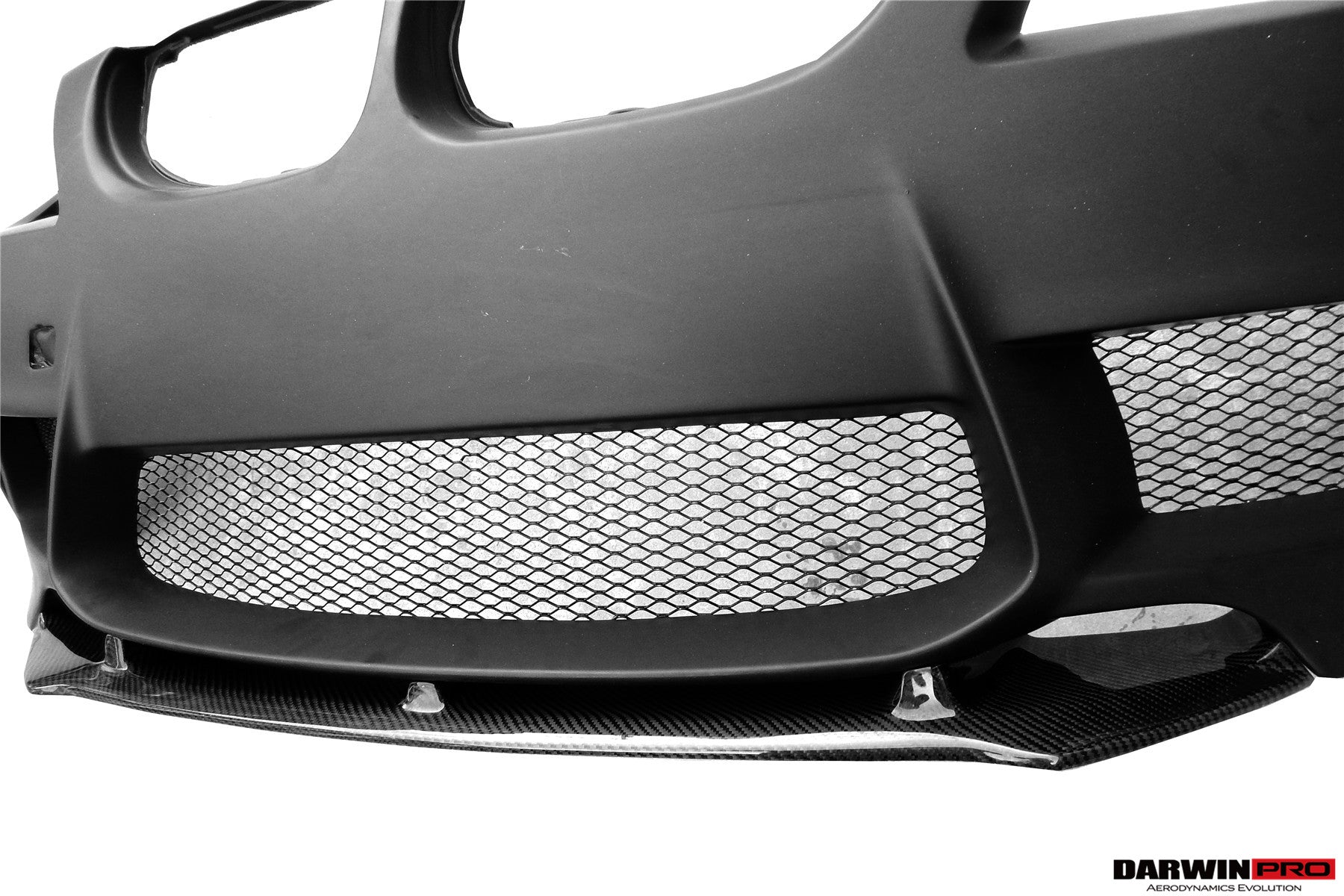 Parachoques delantero DarwinPRO 2008-2012 BMW Serie 3 E90 LCI estilo 1M con divisor de labios