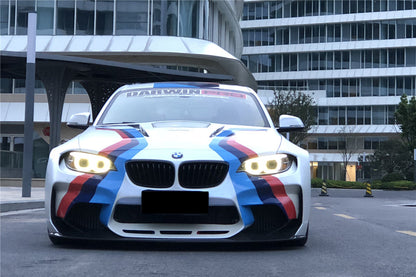 DarwinPRO 2014-2019 BMW 2 Series F22 VR Style Partial Carbon Fiber Wide Body Full Body Kit