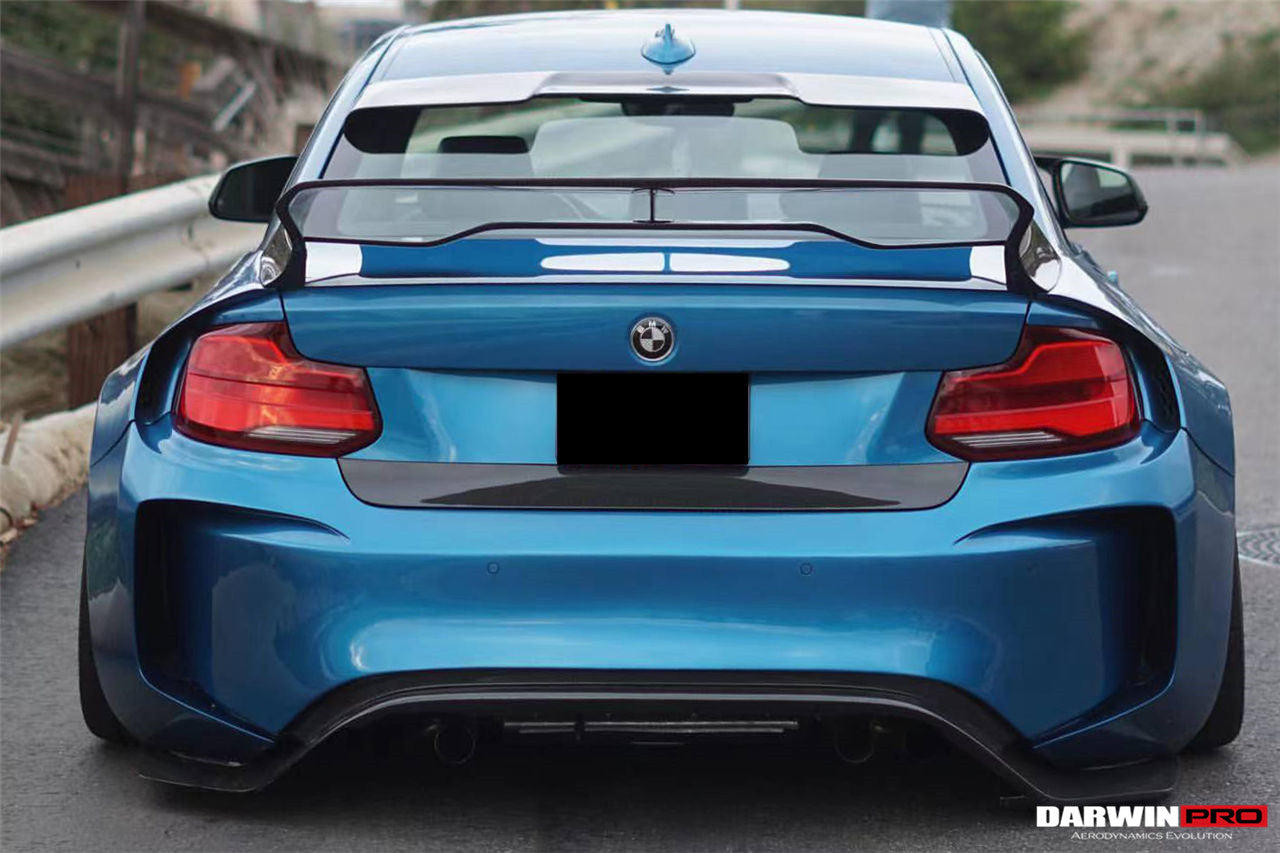 DarwinPRO 2014–2021 BMW VR-Style Trunk Spoiler Wing, Fits 2 Series, M2, F22, F87