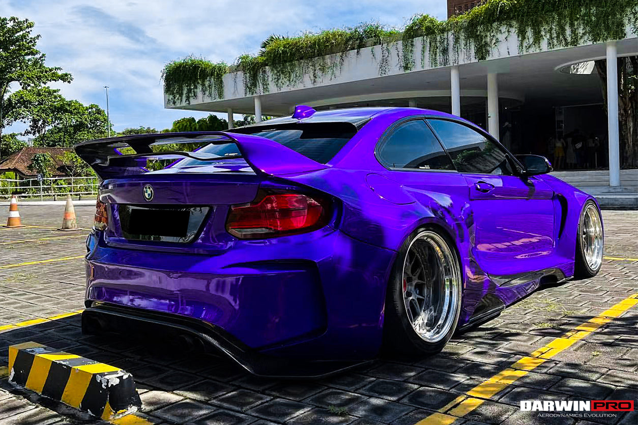DarwinPRO 2014-2021 BMW M2 2 Series F22 F87 VR Style Roof Spoiler