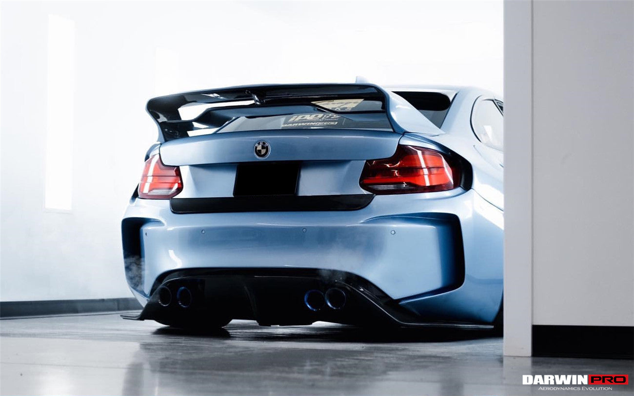 DarwinPRO 2014–2021 BMW VR-Style Trunk Spoiler Wing, Fits 2 Series, M2, F22, F87