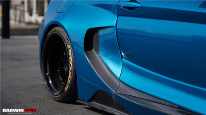 DarwinPRO 2016-2020 BMW M2 F87 VR Style Kit de carrocería completa de fibra de carbono parcial y ancha