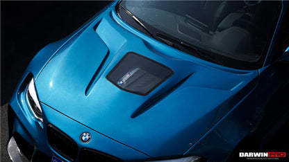 DarwinPRO 2016-2020 BMW M2 F87 VR Style Kit de carrocería completa de fibra de carbono parcial y ancha