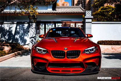 DarwinPRO 2014-2019 BMW 2 Series F22 VR Style Partial Carbon Fiber Wide Body Full Body Kit