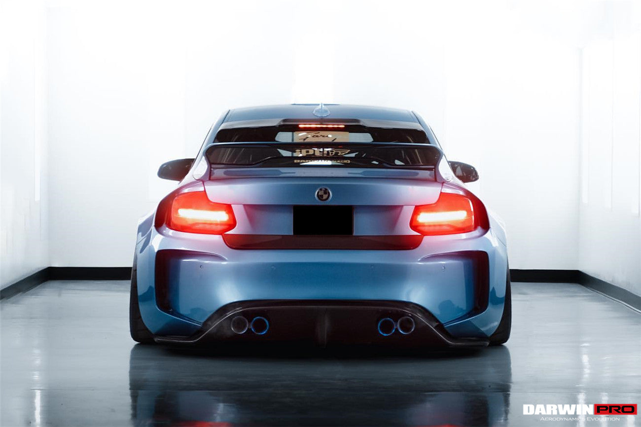 DarwinPRO 2014–2021 BMW VR-Style Trunk Spoiler Wing, Fits 2 Series, M2, F22, F87