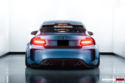 DarwinPRO 2014–2021 BMW VR-Style Trunk Spoiler Wing, Fits 2 Series, M2, F22, F87