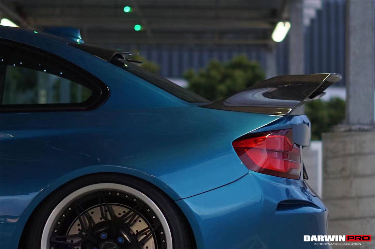 DarwinPRO 2014–2021 BMW VR-Style Trunk Spoiler Wing, Fits 2 Series, M2, F22, F87