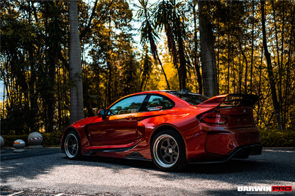 DarwinPRO 2014-2019 BMW 2 Series F22 VR Style Partial Carbon Fiber Wide Body Full Body Kit