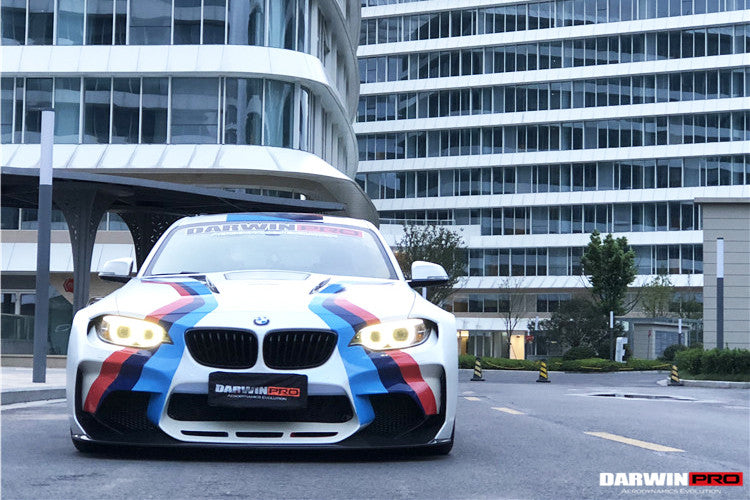 DarwinPRO 2014-2019 BMW 2 Series F22 VR Style Partial Carbon Fiber Wide Body Full Body Kit