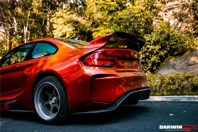DarwinPRO 2014-2019 BMW 2 Series F22 VR Style Partial Carbon Fiber Wide Body Full Body Kit