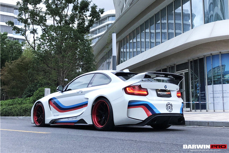 DarwinPRO 2014-2019 BMW 2 Series F22 VR Style Partial Carbon Fiber Wide Body Full Body Kit