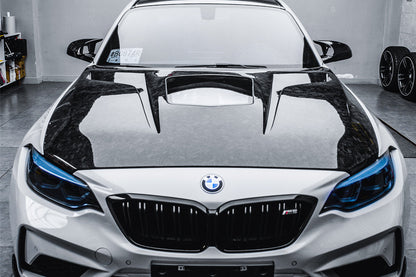 DarwinPRO 2014-2021 BMW M2 M2C 2-SERIES F22 F23 F87 IMP Performance Syle Carbon Fiber Hood