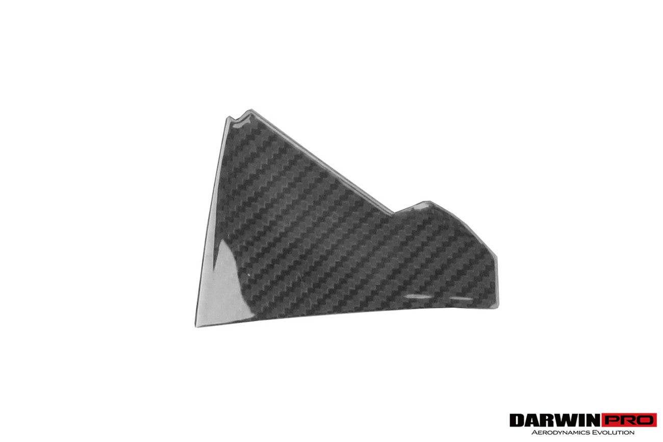 DarwinPRO 2013-2019 Corvette C7 Z06 Grandsport Dry Carbon Fiber Interior Outside Gears Panel Protective Cover Trim
