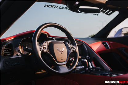Interior de fibra de carbono seco DarwinPRO para Corvette C7 Z06 Grandsport 2013-2019