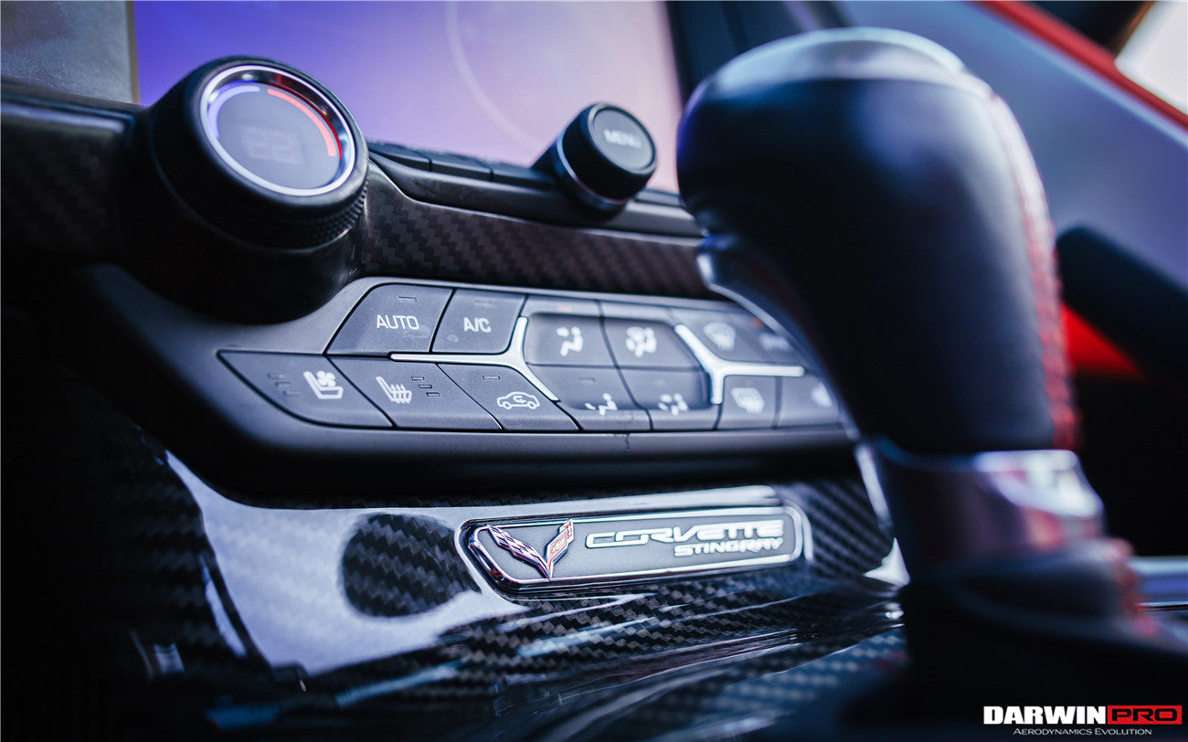 Interior de fibra de carbono seco DarwinPRO para Corvette C7 Z06 Grandsport 2013-2019
