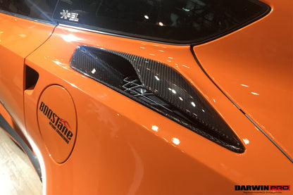 Ventilaciones del panel trasero DarwinPRO 2013-2019 Corvette C7 Z06 Z51 Grandsport