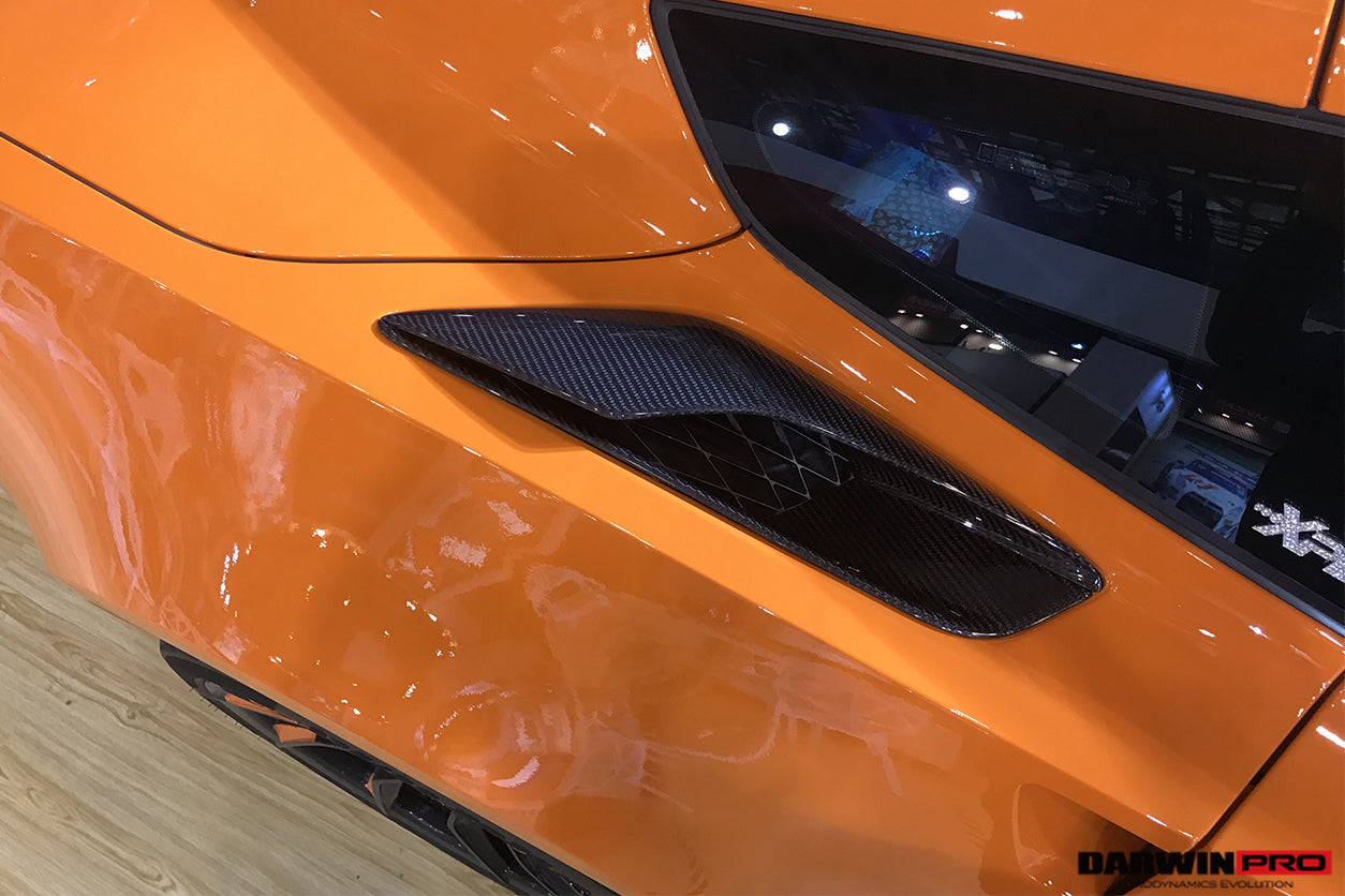 Ventilaciones del panel trasero DarwinPRO 2013-2019 Corvette C7 Z06 Z51 Grandsport