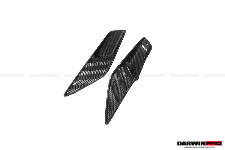 DarwinPRO 2013-2017 Corvette C7 Z51 Carbon Fiber Rear Quarter Panel Vents