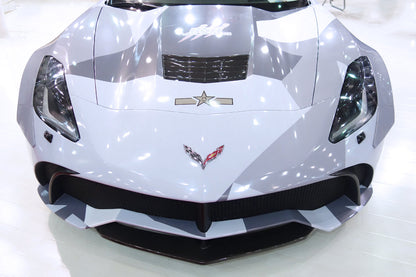 Ventilaciones de capó de fibra de carbono DarwinPRO para Corvette C7 Z51 2013-2017