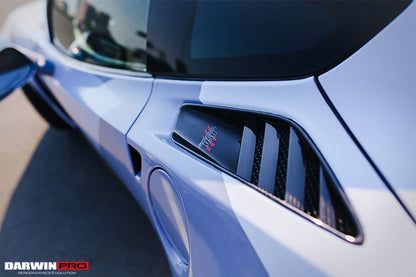 DarwinPRO 2013-2017 Corvette C7 Z51 Carbon Fiber Rear Quarter Panel Vents