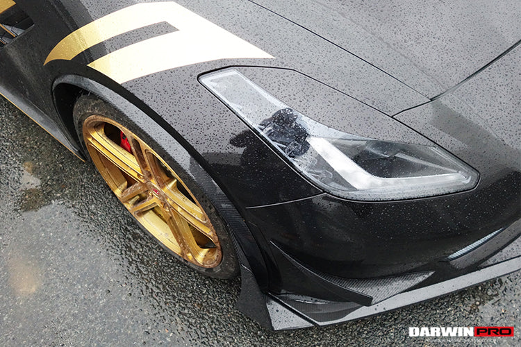 DarwinPRO 2013-2019 Corvette C7 Z51 Z06 Grandsport Carbon Fiber Fender Flares