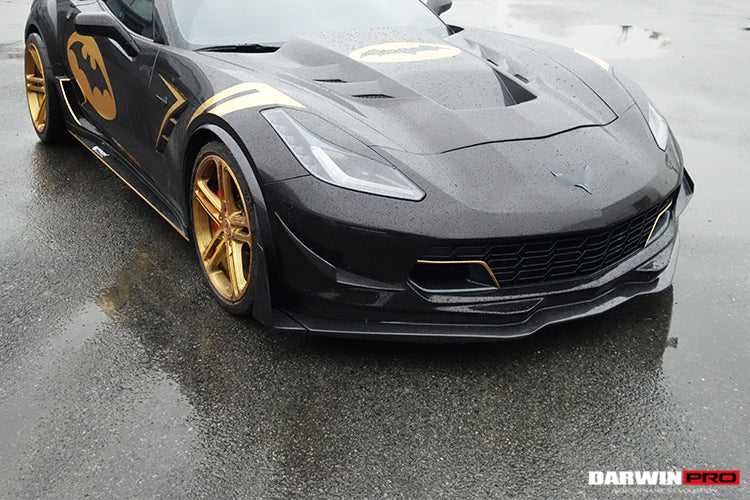 DarwinPRO 2013-2019 Corvette C7 Z51 Z06 Grandsport Carbon Fiber Fender Flares