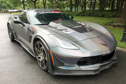 DarwinPRO 2013-2019 Corvette C7 Z51 Z06 Grandsport Carbon Fiber Fender Flares
