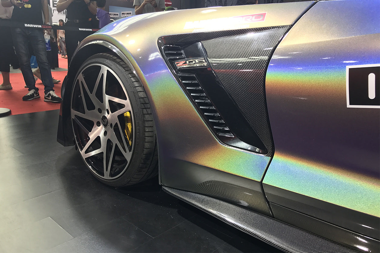 Guardabarros delantero DarwinPRO para Corvette Z06 Grandsport 2013-2017