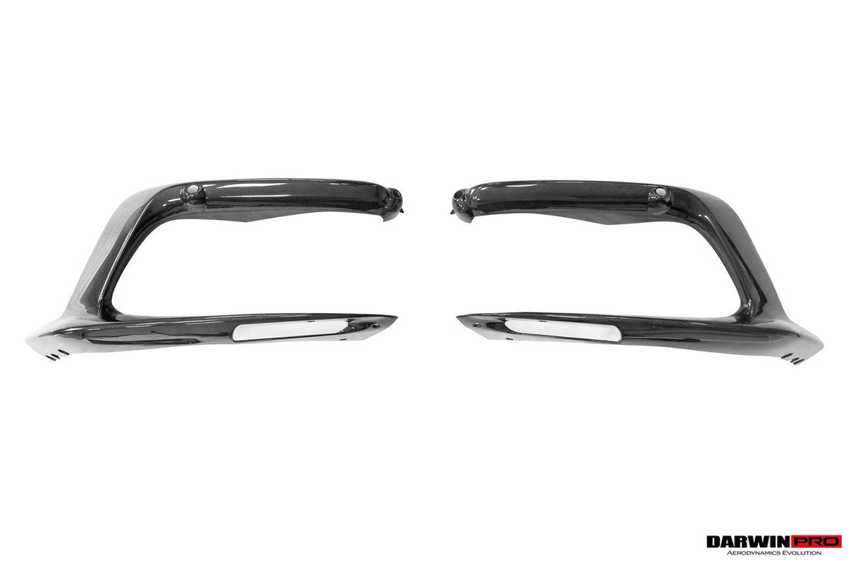 2024-UP Ferrari 12Cilindri F167 Autoclave Carbon Fiber Front Bumper Lip Side Splitter DarwinPRO (OE) Fits: Coupe, Spider (DRYCFF12C-MIWOE-FBSS)