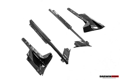 2024-UP Ferrari 12Cilindri F167 Autoclave Carbon Fiber Front Fender Trims DarwinPRO (OE) Fits: Coupe, Spider (DRYCFF12C-MIWOE-FDT)