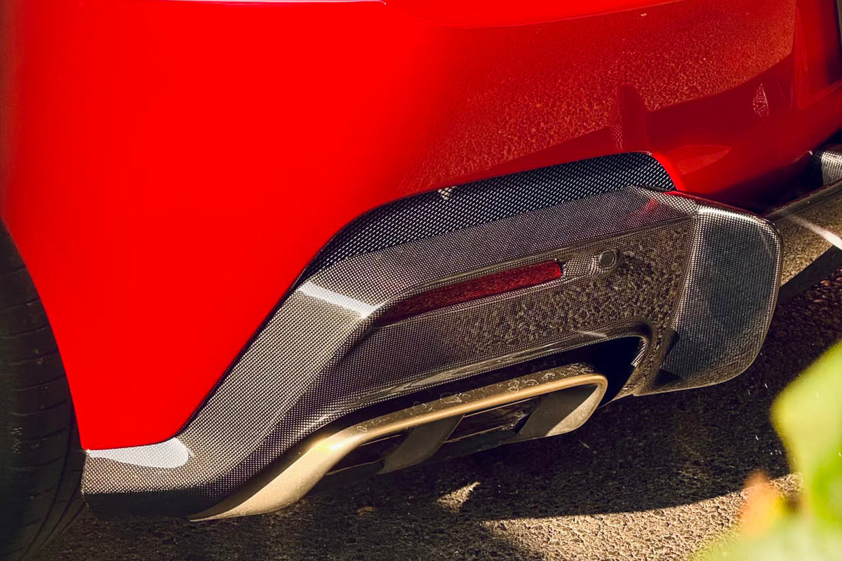2024-UP Ferrari 12Cilindri F167 Autoclave Carbon Fiber Rear Diffuser DarwinPRO (OE) Fits: Coupe, Spider (DRYCFF12C-MIWOE-RD)