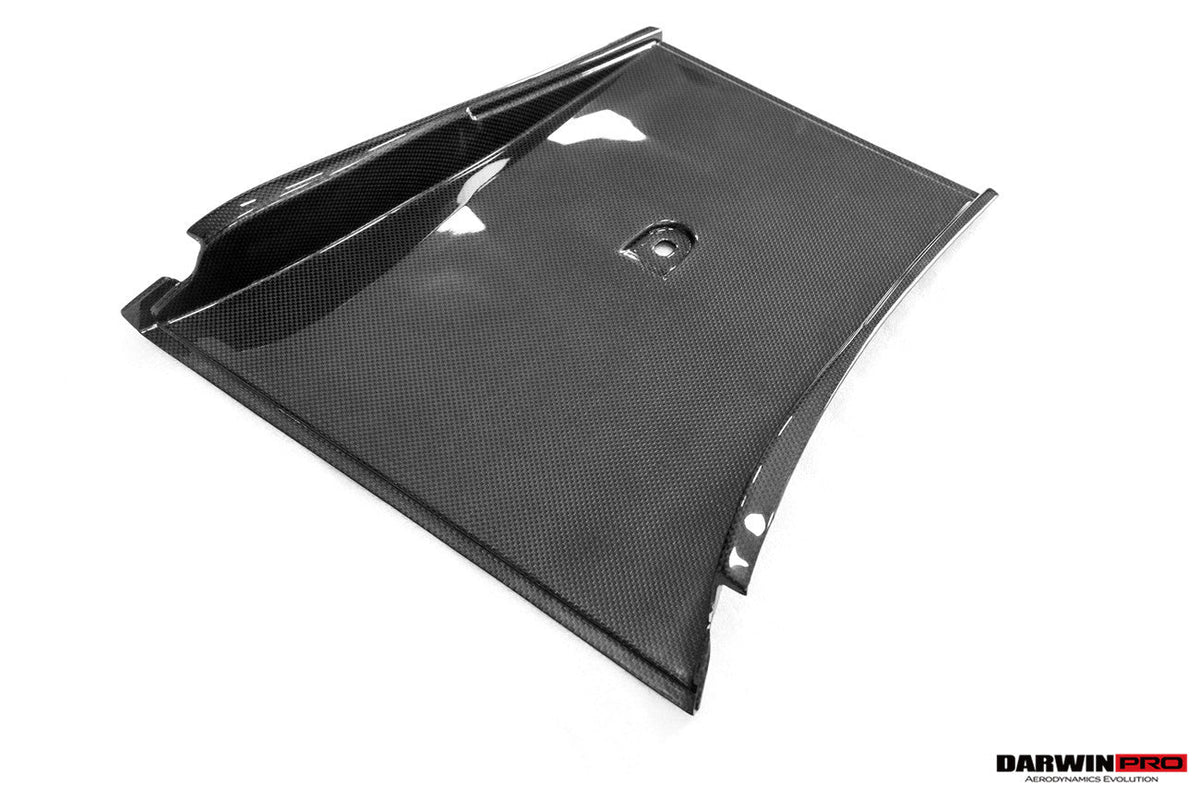 2024-UP Ferrari 12Cilindri F167 Autoclave Carbon Fiber Rear Diffuser DarwinPRO (OE) Fits: Coupe, Spider (DRYCFF12C-MIWOE-RD)